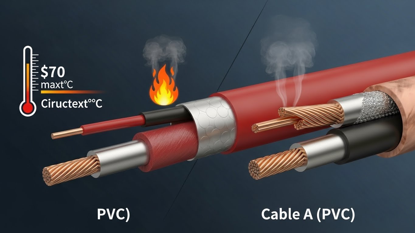أنواع الكابلات الكهربائية
