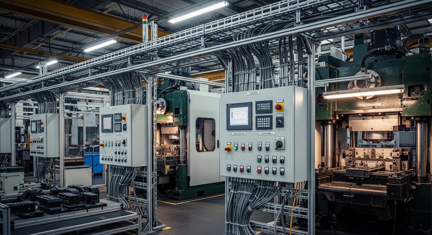 شرح أسلاك الكهرباء