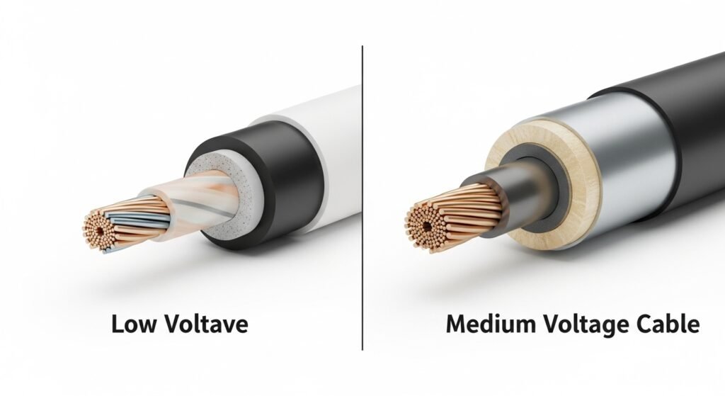 كيفية اختبار كابلات الجهد المتوسط
