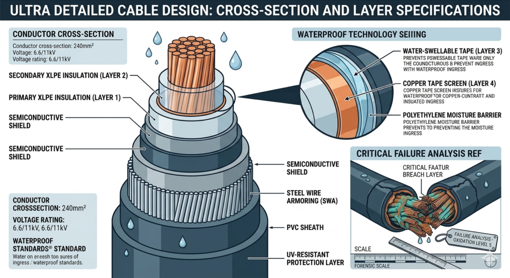 صيانة الكابلات الكهربائية