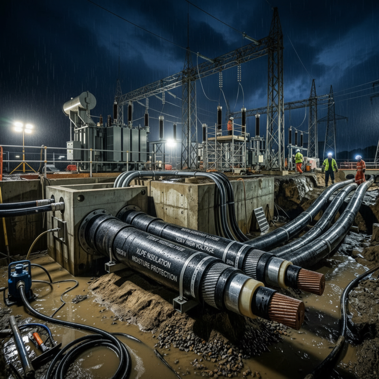 حماية الكابلات الكهربائية