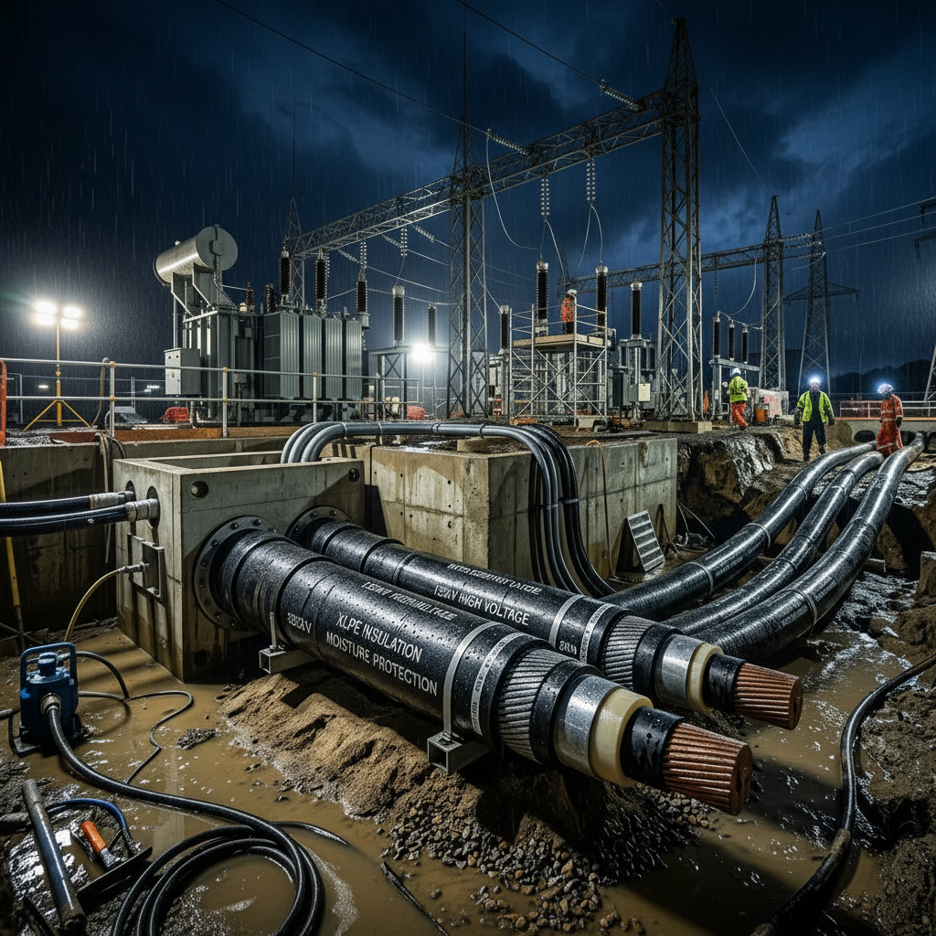 حماية الكابلات الكهربائية