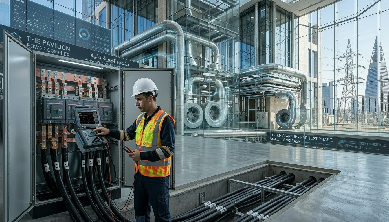 اختبار الكابلات الكهربائية